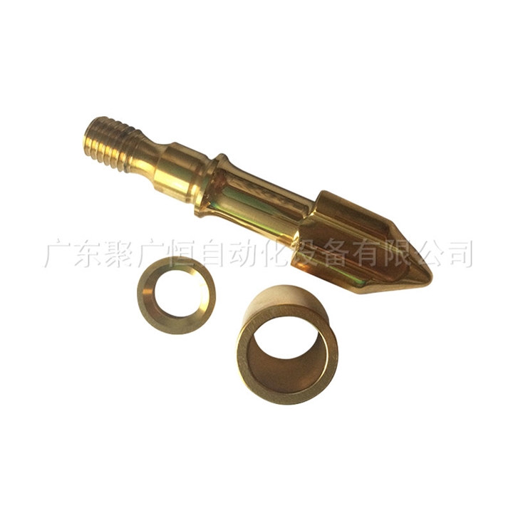 注塑機(jī)配件螺桿頭三件套 尖頭組火箭頭組分流梳 氮化雙合金螺桿頭